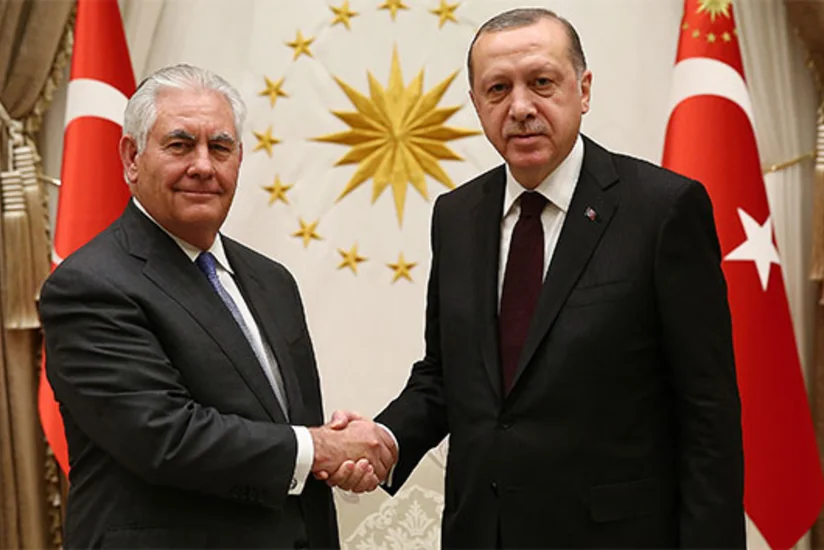 Ankarada Ərdoğan - Tillerson görüşü başa çatıb