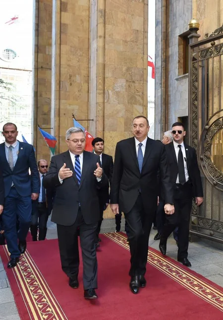 Prezident İlham Əliyev Gürcüstanda bir sıra görüşlər keçirib və səfər başa çatıb