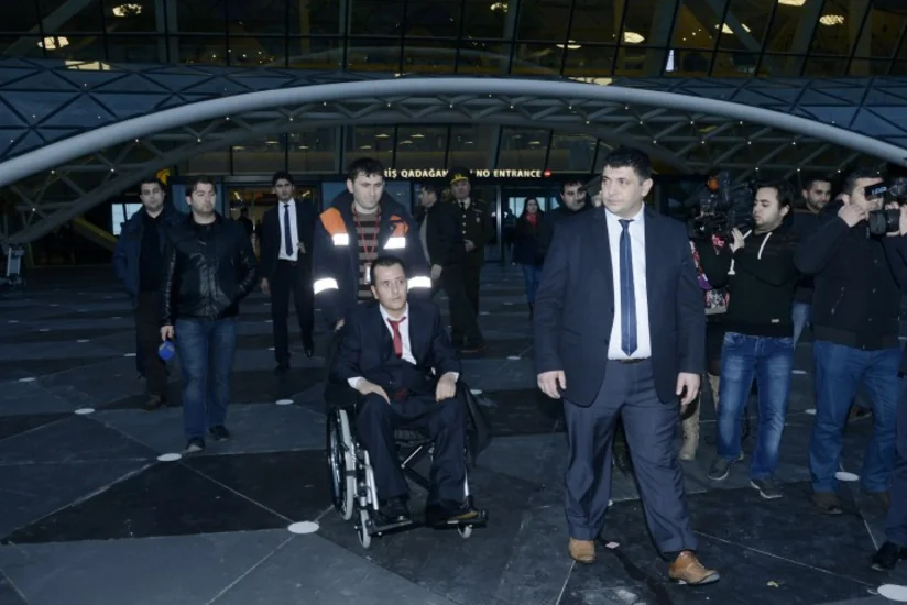 Türkiyədə müalicə alan Azərbaycan hərbiçilərindən biri Vətənə qayıdıb