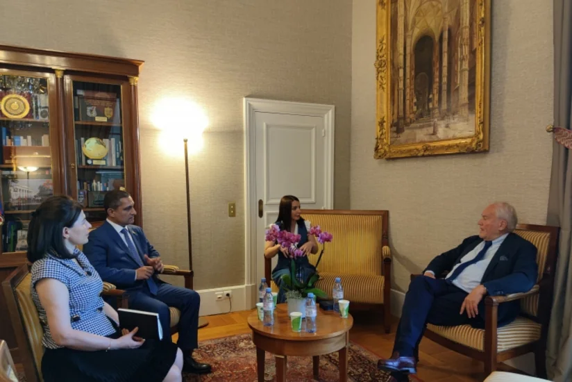 Azerbaijani MPs hold meetings in France