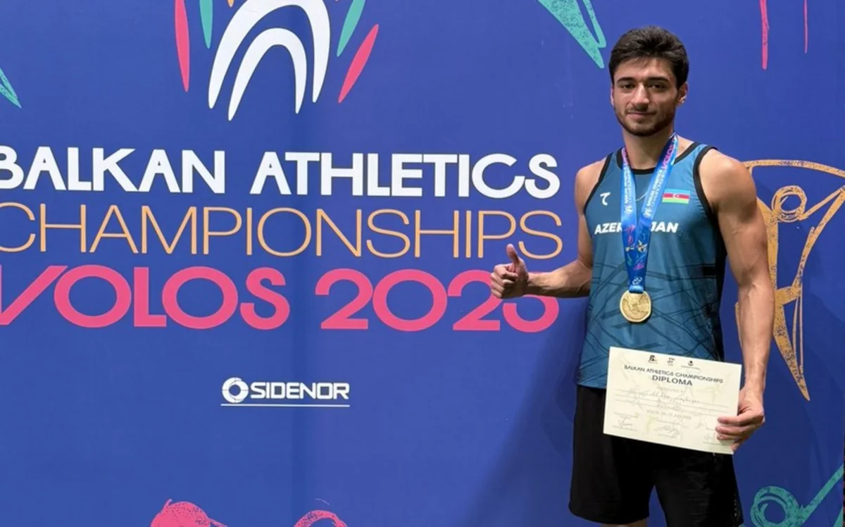 Balkan çempionu olan Azərbaycan atleti: Daha böyük yarışlarda uğurlar qazanmağı hədəfləyirəm
