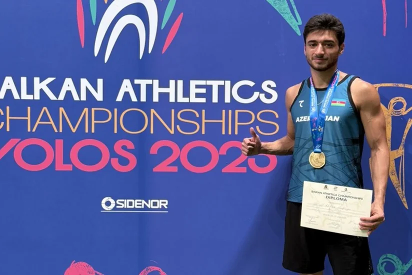 Balkan çempionu olan Azərbaycan atleti: Daha böyük yarışlarda uğurlar qazanmağı hədəfləyirəm