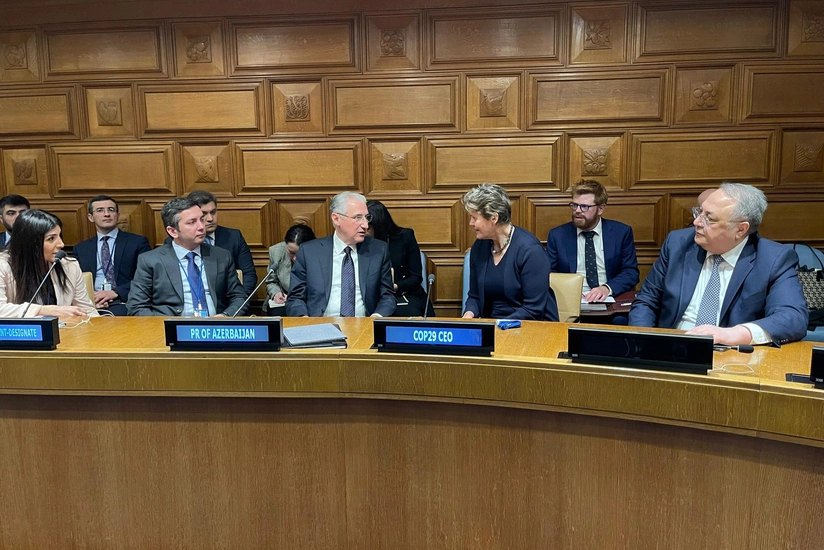 Azerbaijani minister meets with UK permanent representative to UN