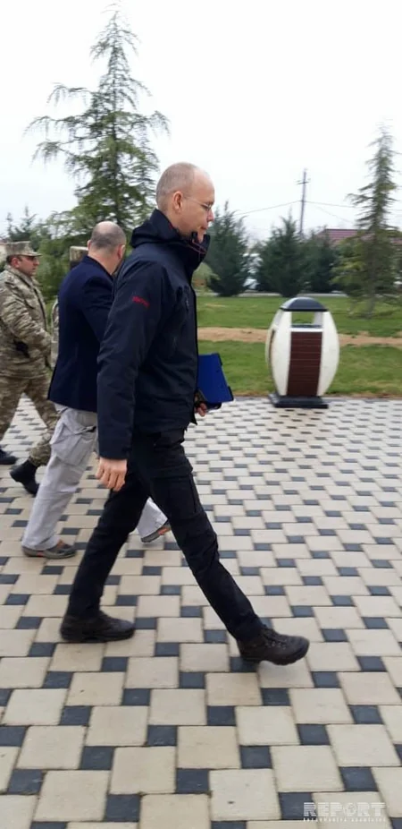 Təmas xəttində monitorinq keçirən ATƏT nümayəndələri Ağdam Rayon İcra Hakimiyyətində olublar - FOTO