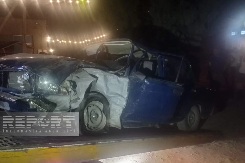 Göygöldə iki avtomobil toqquşub, xəsarət alanlar var