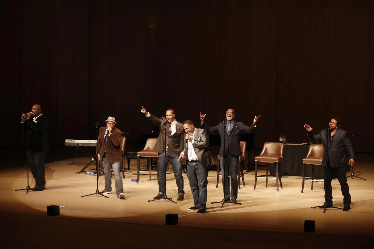 Take 6 vokal seksteti Heydər Əliyev Mərkəzində çıxış edib