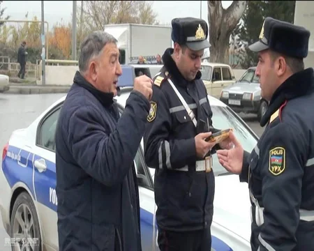 DYP Mingəçevirdə reyd keçirib, 100-dən çox sürücü saxlanılıb - FOTO - VİDEO