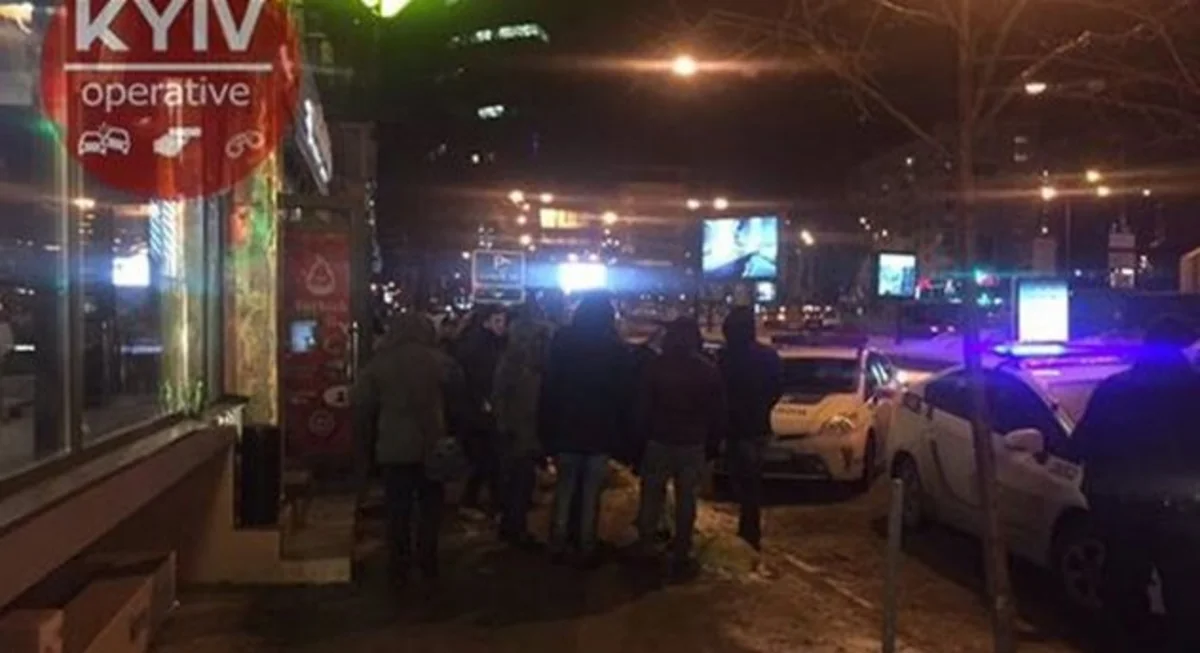 Ukrainian and Turkish fans scuffled in Kyiv - VIDEO