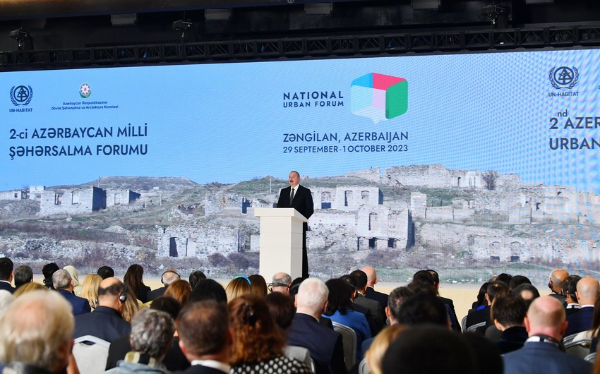 Azərbaycan Prezidenti: Ermənistan hökuməti sentyabrın 20-dək baş verən hadisələri düzgün təhlil etsə, sülh əlçatandır