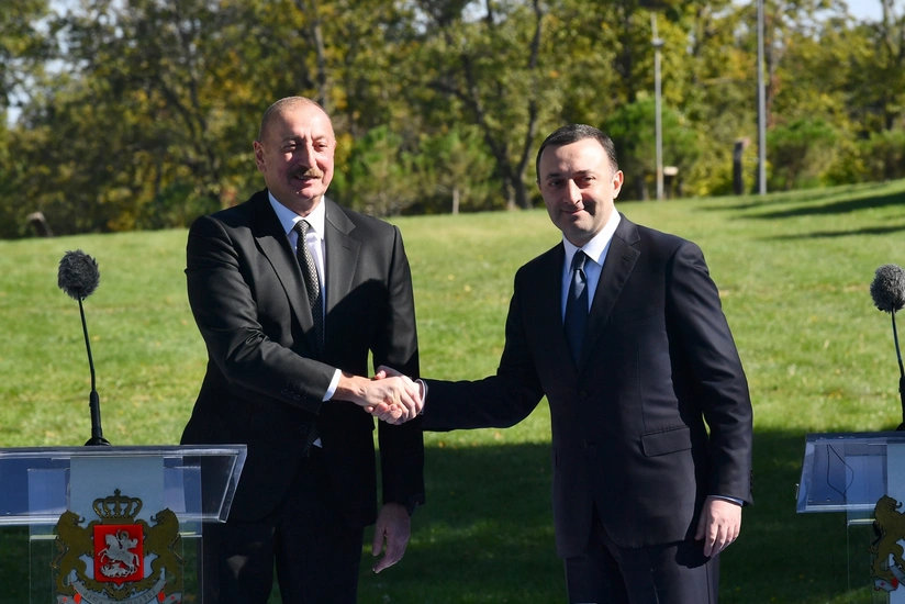 President Ilham Aliyev: As two leaders, we are strengthening friendly and brotherly relations between Azerbaijan and Georgia