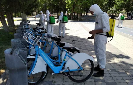 Gəncədə növbəti genişmiqyaslı dezinfeksiya işləri aparılıb