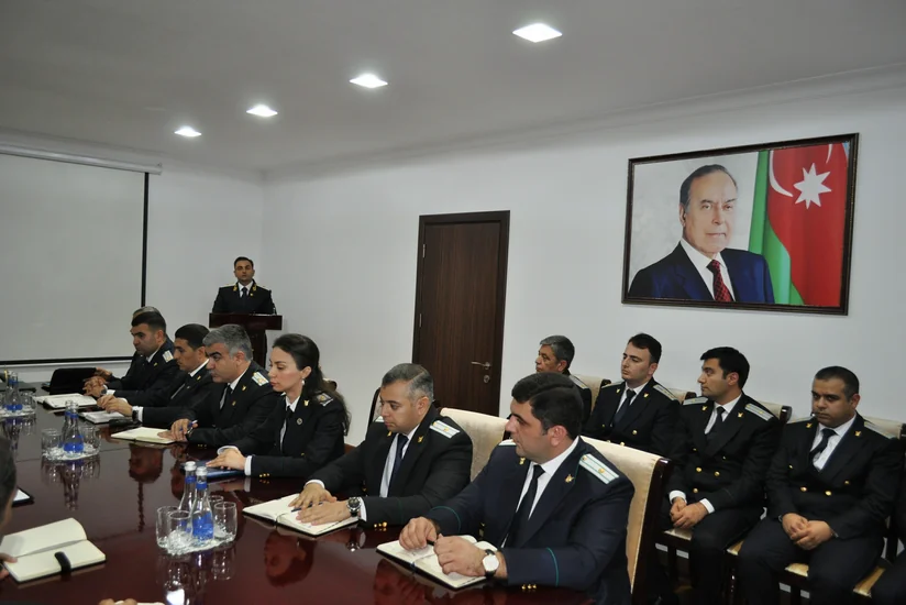 Bakı Şəhər Prokurorluğunda prokurorluq işçilərinin peşə bayramına həsr olunan tədbir keçirilib