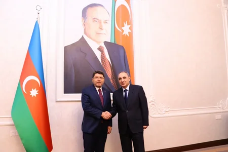 Kamran Əliyev Türkiyənin ədliyyə naziri ilə görüşüb