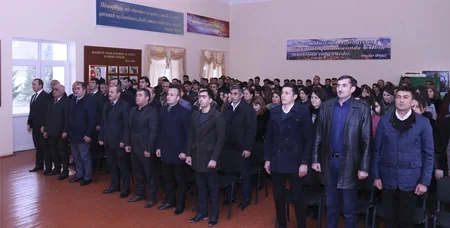 Xocalının müdafiəsi zamanı şücaət göstərmiş veteranlarla gənclərin görüşü olub