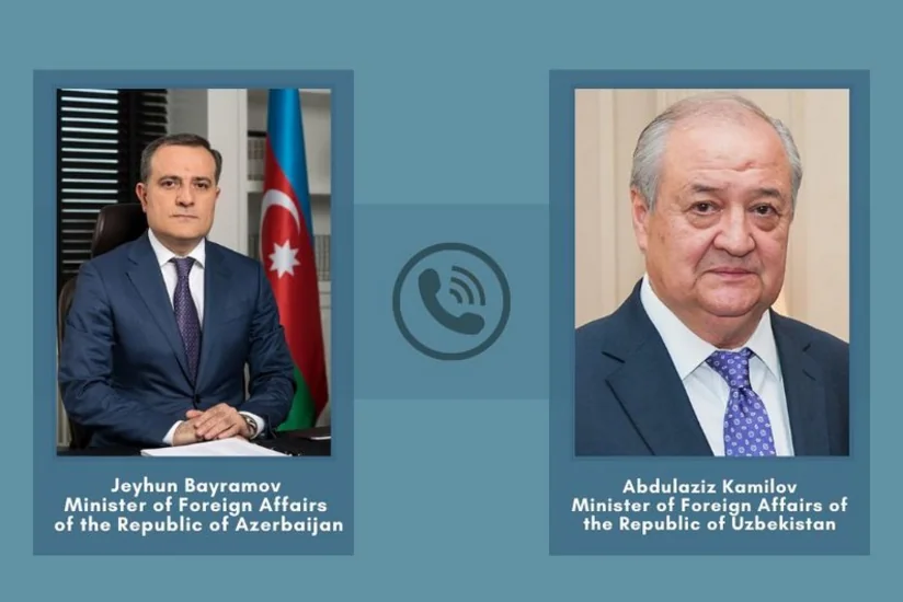 Azərbaycan və Özbəkistan XİN başçıları arasında telefon danışığı olub