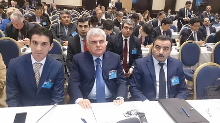 Nəqliyyat naziri Ziya Məmmədov Moskvada BMT-nin Nəqliyyat üzrə Konfransında çıxış edib