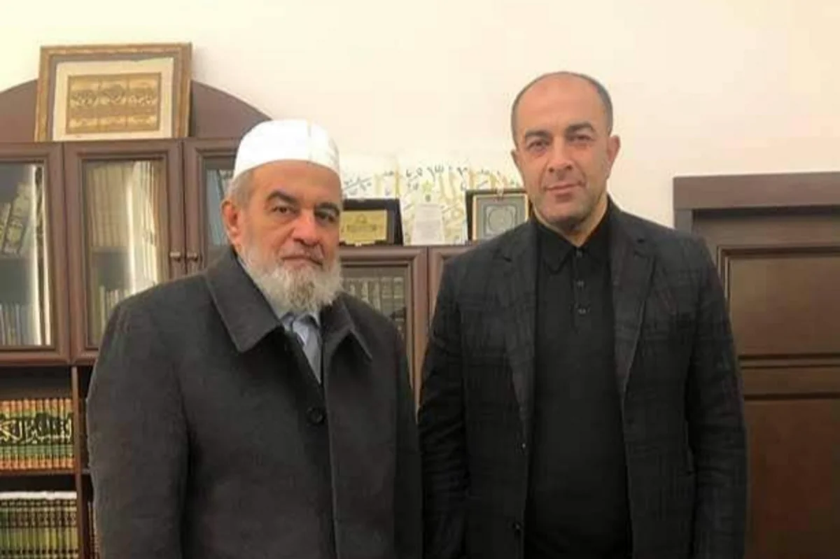 Ukrayna Ali Müftisi azərbaycanlı assambleya rəhbəri ilə görüşüb