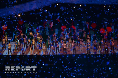 IV İslam Həmrəyliyi Oyunlarının açılış mərasimindən - FOTOREPORTAJ