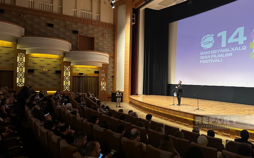 14-cü Bakı Beynəlxalq Qısa Filmlər Festivalının bağlanış mərasimi keçirilib