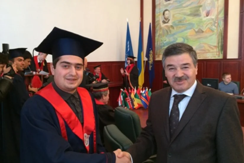 Azərbaycanın Ukraynadakı səfiri Milli Aviasiya Universitetinin məzunlarının diplom təqdimatı mərasimində iştirak edib
