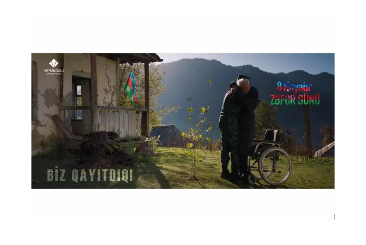 Veysəloğlu Şirkətlər Qrupu Zəfər Günü ilə bağlı “Biz Qayıtdıq” qısa filmini təqdim edib