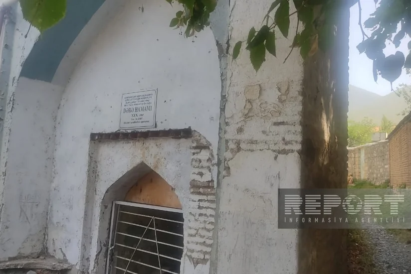 Şəkidə iki yüz illik tarixi hamam baxımsız qalaraq xarabalığa çevrilib