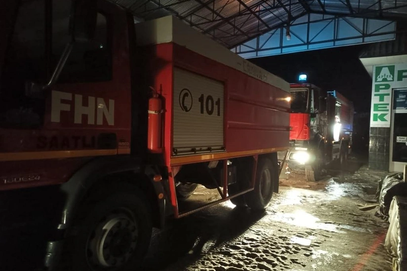 Bakı Sağlamlıq Mərkəzində yanğın söndürülüb - YENİLƏNİB