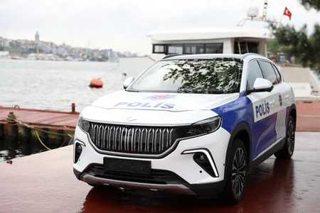 Электромобиль Togg поступил в распоряжение турецкой полиции
