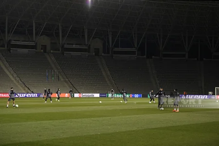 Qarabağ Gentlə oyun öncəsi son məşqə çıxıb