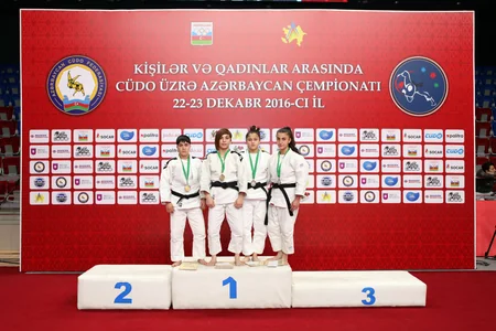 Cüdo üzrə ölkə çempionatının ilk günündə 9 çəki dərəcəsində qalib müəyyənləşib