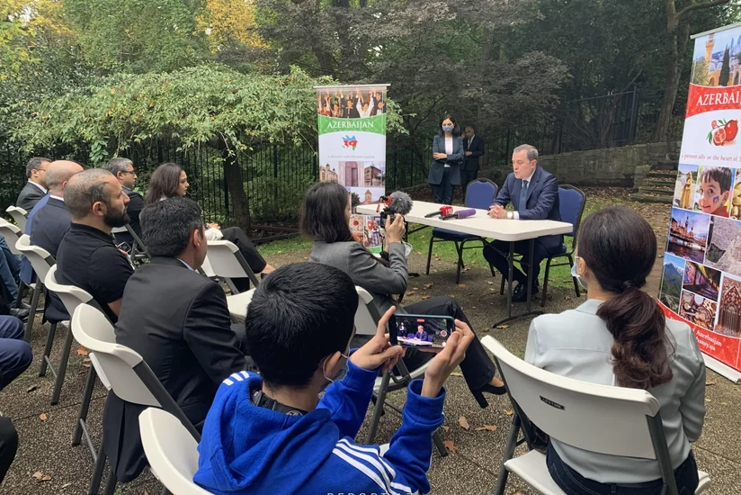 Ceyhun Bayramov ABŞ-da azərbaycanlılarla görüşdü