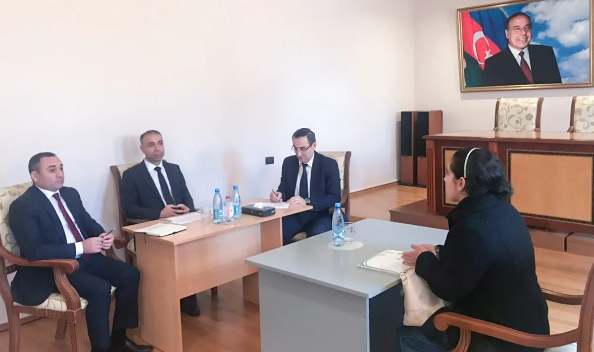 Energetika nazirinin müavinləri Mingəçevir və Bərdə şəhərlərində vətəndaşları qəbul edib