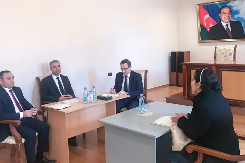 Energetika nazirinin müavinləri Mingəçevir və Bərdə şəhərlərində vətəndaşları qəbul edib