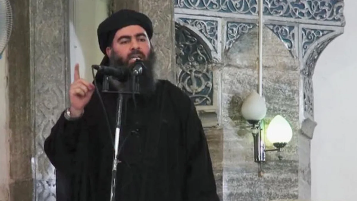 ISIS leader delivered a farewell speech to its supporters