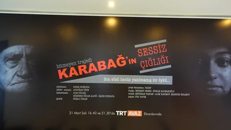 TRT-nin hazırladığı “Qarabağın səssiz fəryadı” adlı sənədli filmin təqdimat mərasimi keçirilib