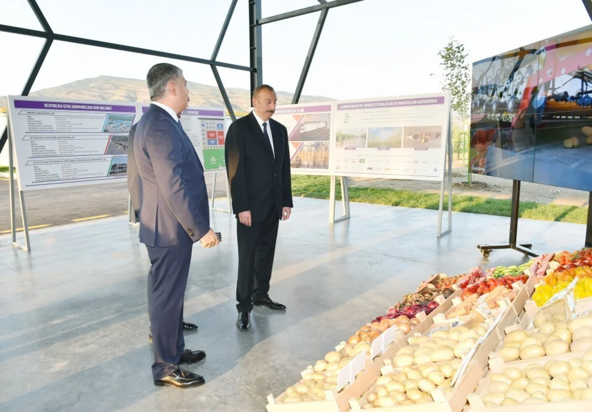 İsmayıllıda “Buta Qrup” MMC tərəfindən yaradılan aqroparkın açılışı olub