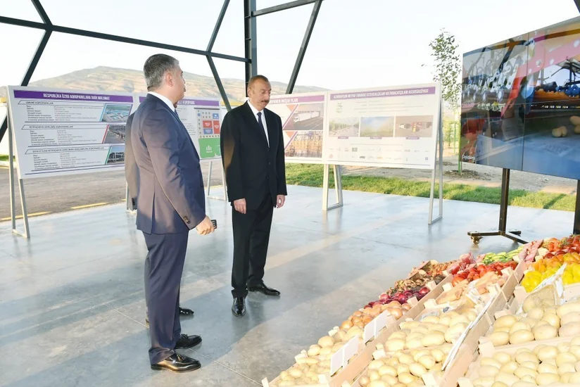 İsmayıllıda “Buta Qrup” MMC tərəfindən yaradılan aqroparkın açılışı olub