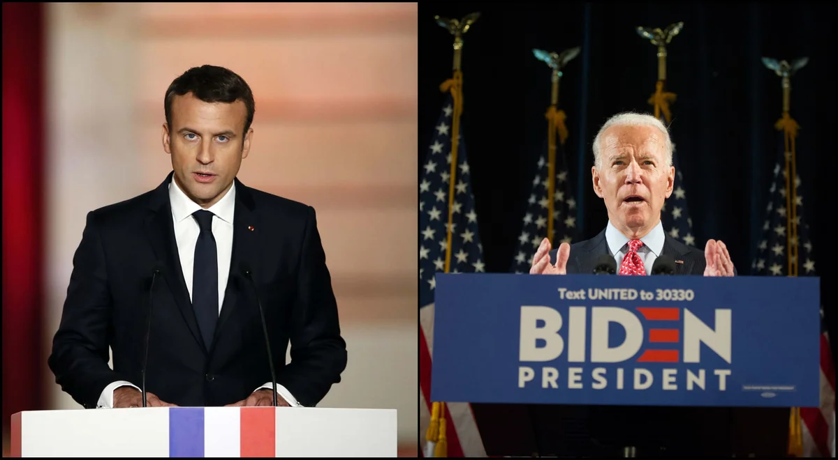 Joe Biden, Emmanuel Macron discuss Iran