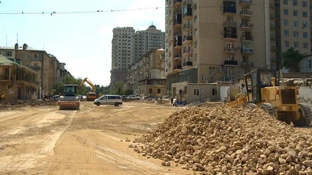 Paytaxtın Yasamal rayonunda yeni yol infrastrukturu yaradılır