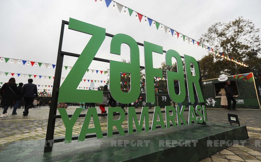 Zəfər qoxulu yarmarkadan VİDEOREPORTAJ 
