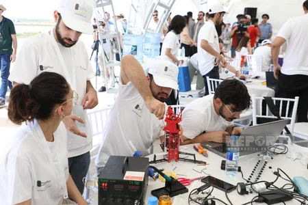 Hacıqabulda CanSat Azerbaijan 2023 müsabiqəsinin final mərhələsi keçirilib