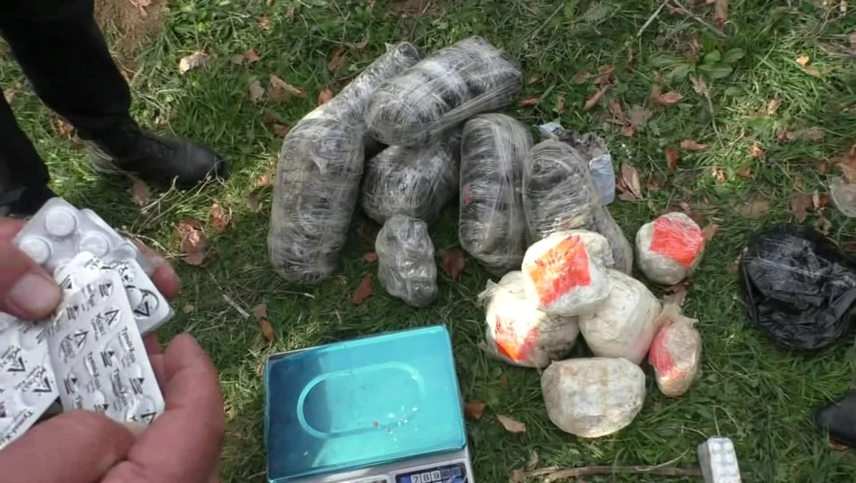 Yardımlıda dərədən 21 kiloqram narkotik aşkarlanıb