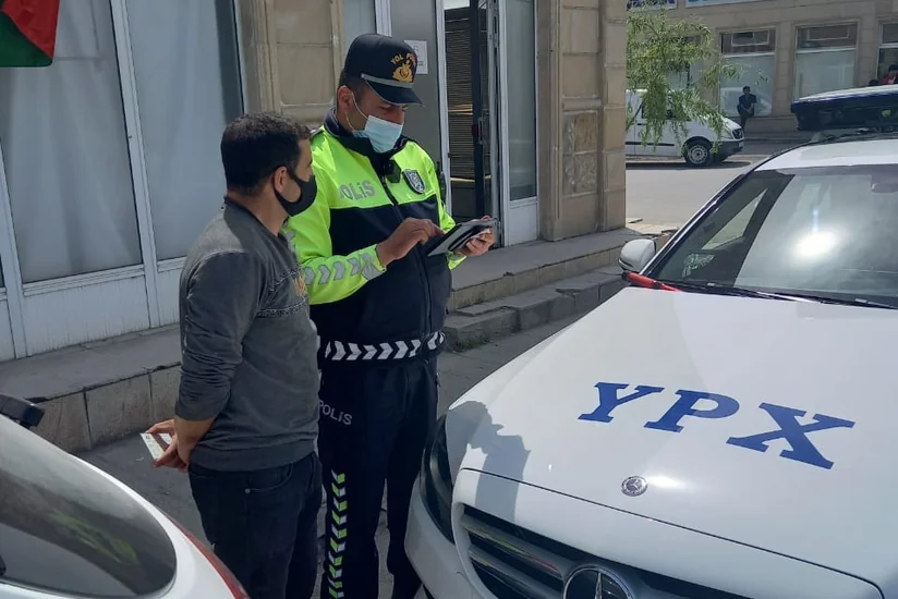 Kürdəmirdə reyd zamanı 30 sürücü cərimələndi