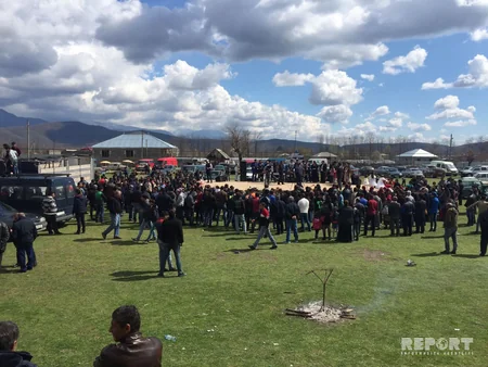 Novruz bayramı Gürcüstanın Laqodexi bölgəsində geniş qeyd olunub