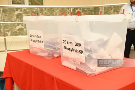 Azərbaycanda 1 milyondan çox seçici səs verib - FOTOREPORTAJ