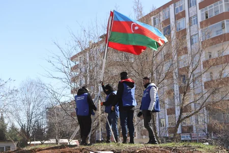 Könüllülərimiz Türkiyədə fəaliyyətini davam etdirir