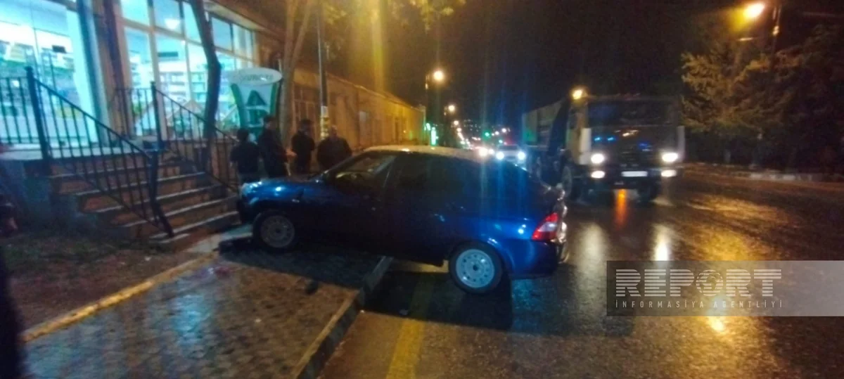Şamaxıda piyadaları avtomobil vurub