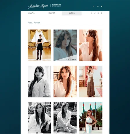 Newly designed official website of Azerbaijan's  First Lady launched