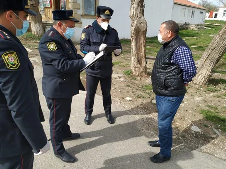 Xızıda karantin rejimini pozan 15 nəfər məsuliyyətə cəlb olundu
