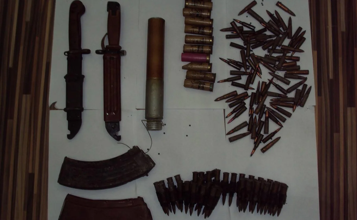 Lənkaran sakinindən silah-sursat götürülüb